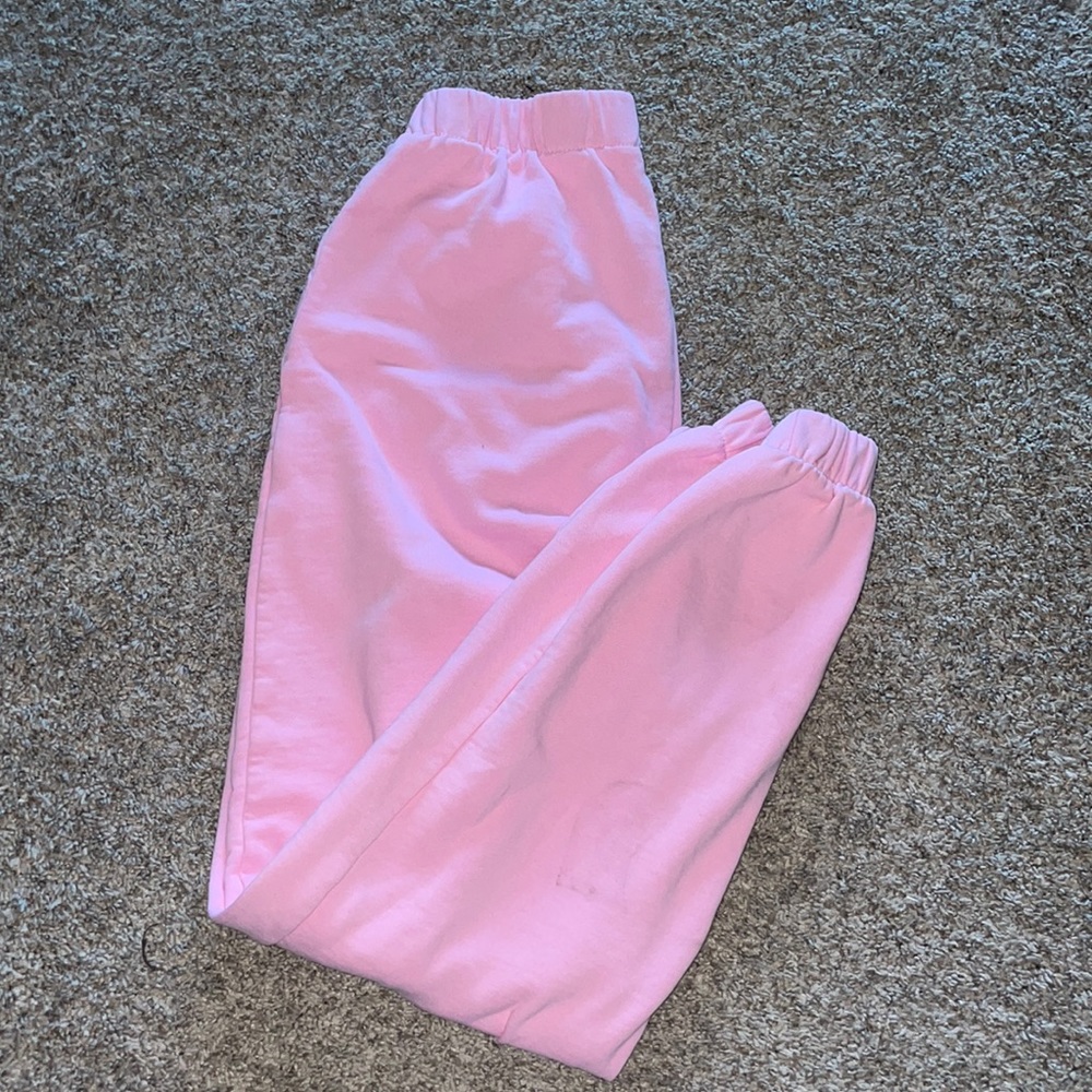 Pink John Galt/Brandy Melville Sweatpants